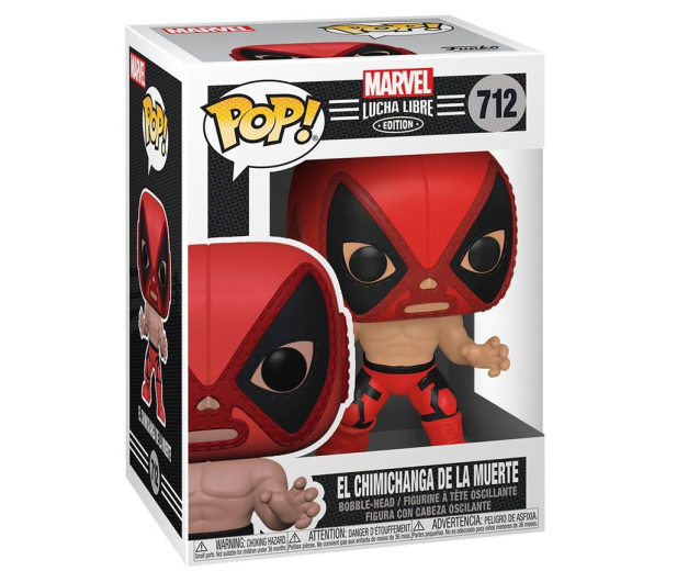 Funko POP POP Marvel: Luchadores - Deadpool - 686910 - zdjęcie 3